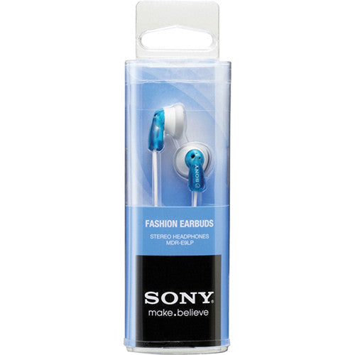 Sony MDR-E9LP Stereo Earbuds (Blue)