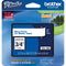 Brother TZe243 Laminated Tape for P-Touch Labelers (Blue on White, 0.75" x 26.2')