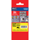 Brother TZeS621 Tape with ExtraStrength Adhesive for P-Touch Labelers (Black on Yellow, 3/8" x 26.2')