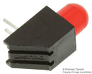 DIALIGHT 550-2407F Circuit Board Indicator, Red, 1 LEDs, Through Hole, T-1 3/4 (5mm), 10 mA, 7 mcd