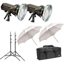 Photogenic StudioMax III Two Monolight Portrait Studio Kit (120VAC)