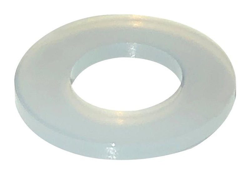 ESSENTRA COMPONENTS 16M02050080 FLAT WASHER, M2, 5MM OD, NAT, PA 6.6