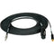 Sescom 6' iPhone/iPod/iPad TRRS to XLR Mic & 3.5mm Monitoring Jack Cable