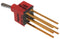 TE CONNECTIVITY 2-1825143-5 Toggle Switch, 0.4 VA, On-(On), DPDT, Non Illuminated, Gemini AE Series, Through Hole