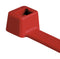 Hellermanntyton 116-08012 116-08012 Cable Tie Nylon 6.6 (Polyamide 6.6) Red 210 mm 4.7 55 355 N New