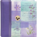 Pioneer Photo Albums DA-200D Bella Fabric Ribbon Designer Page Memo Photo Album (Lilac)