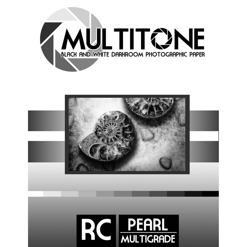 MultiTone Black & White RC Paper (Pearl, 8 x 10", 25 Sheets)