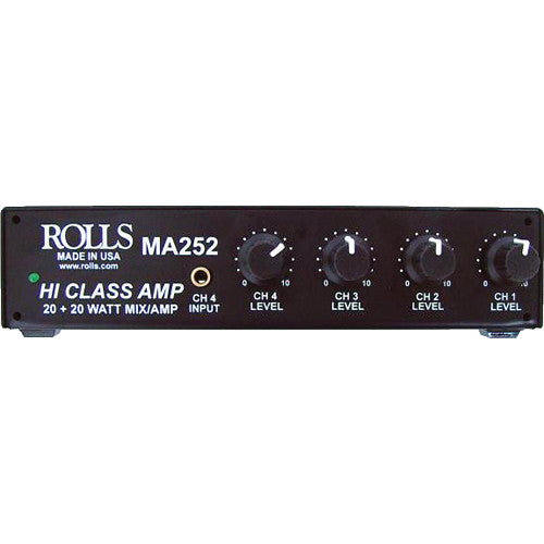 Rolls MA252 Compact Class D Stereo Amplifier