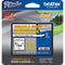 Brother TZeN201 Laminated Supernarrow Tape for P-Touch Labelers (9/64" x 26.2', Black on White)