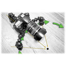 Cinetics CineSkates Camera Dolly Wheels for GorillaPod Focus Tripod