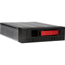 iStarUSA T-7M1-SATA 1x 5.25" Bay Audio SATA/SAS 6.0 Gb/s Mobile Rack (Red)