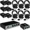 PortaCom COM60FCC 6 Headset Intercom System with Cables