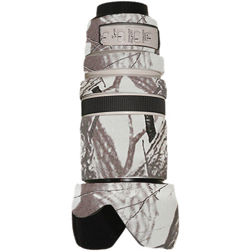 LensCoat Lens Cover for Canon 28-300mm f/3.5-5.6 IS (Realtree AP Snow)