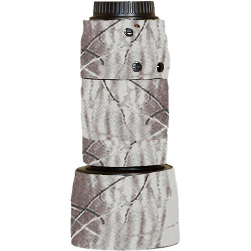 LensCoat Lens Cover for Canon 70-300mm f/4-5.6 Lens (Realtree AP Snow)