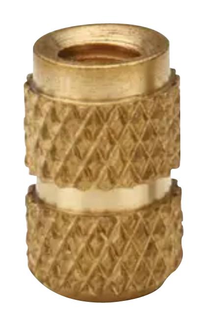 MULTICOMP PRO MP015404 Insert, M6, 9mm External Diameter, 13.49mm Body Length