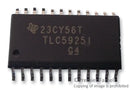 Texas Instruments TLC5925IDWR TLC5925IDWR LED Driver Constant Current 3-5.5V Input 16 Outputs 30 MHz switch-freq. 17V/45 mA out SOIC-24