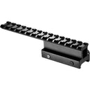 Barska AW11748 AR Flat Top Extended Riser Mount (Matte Black)