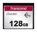 TRANSCEND TS128GCFX602 Flash Memory Card, MLC NAND, CFast 2.0 Card, 128 GB, 3.3 V, -5 &deg;C, 70 &deg;C