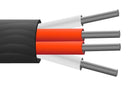 Labfacility WC-014-D WC-014-D Multicore Cable RTD Screened 4 Core 0.219 mm&Acirc;&sup2; 82 ft 25 m