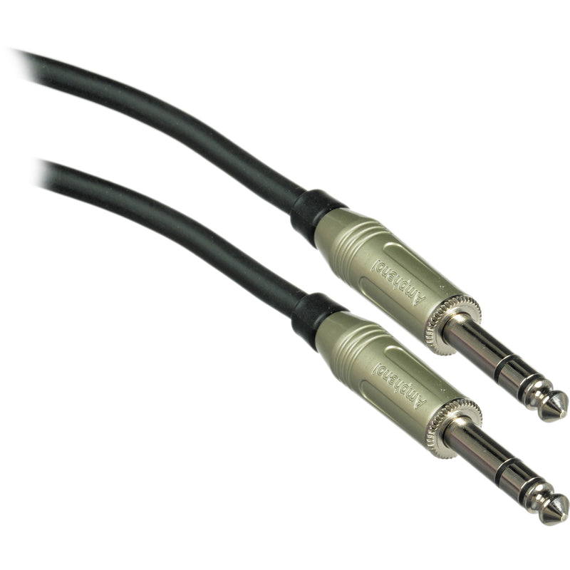 Pro Co Sound Excellines 1/4" TRS Male to 1/4" TRS Male - 3'