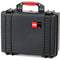 HPRC 2500E HPRC Hard Case without Foam (Black with Red Handle)
