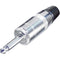 Rean NYS225 Mono 2-Pole 1/4" Phone Plug