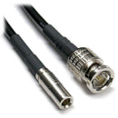 Canare L-3CFB 3G HD/SDI Cable with 1.0/2.3 DIN to BNC Male Connectors (5', Black)