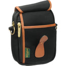 Billingham Compact Stowaway Camera Bag (Black Canvas / Tan Leather Trim, 1.8)