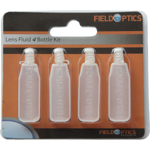 Field Optics Research POCK Cleaning Solution Mini-Refill Bottle (4-Pack, 4 oz Total)