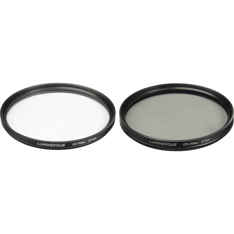 Luminesque 67mm UV and Circular Polarizer Multi Coated Pro Filter Kit