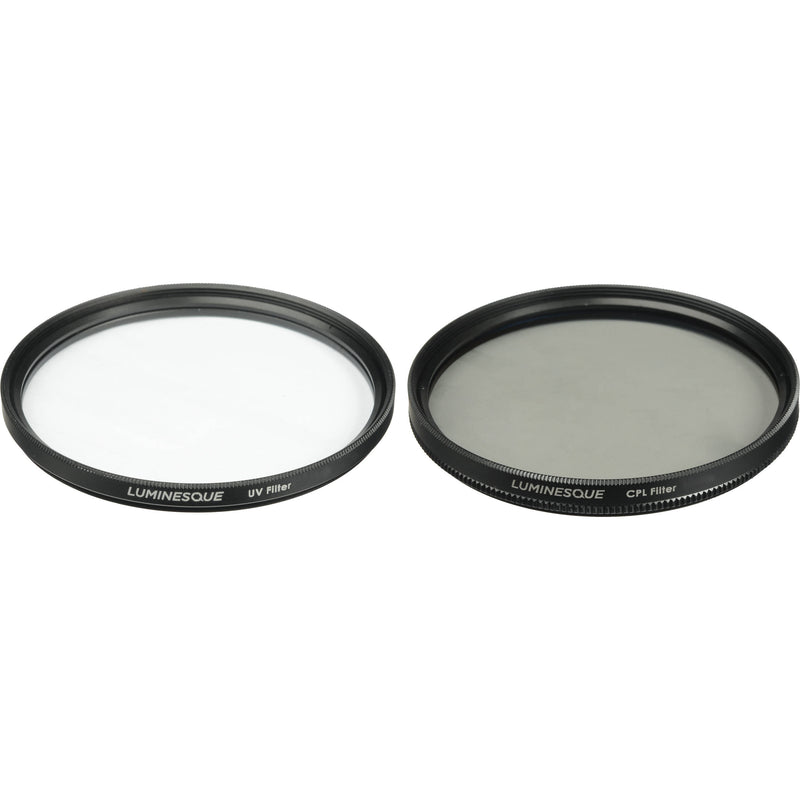 Luminesque 77mm UV and Circular Polarizer Multi Coated Pro Filter Kit