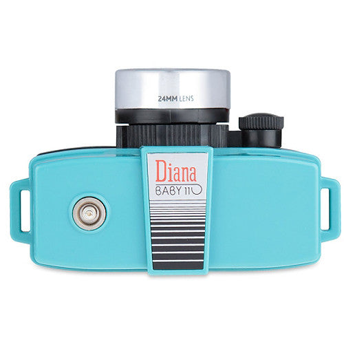 Lomography Diana Baby 110 Camera with 12mm Lens Kit (Teal and Black)