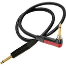 Canare 10' GS6RASSTS10 GS-6 Guitar/Instrument Cable (Unbalanced, Black)
