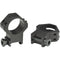 Weaver 4-Hole Tactical 30mm Picatinny Mounting Rings (Low, Matte)