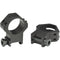 Weaver 4-Hole Tactical 30mm Picatinny Mounting Rings (Medium, Matte)