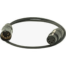 Ambient Recording AK-XLR4 4-Pin XLR Male to 4-Pin XLR Female Power Supply Cable (1.64')