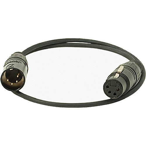 Ambient Recording AK-XLR4 4-Pin XLR Male to 4-Pin XLR Female Power Supply Cable (1.64')