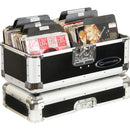 Odyssey Limited Edition Krom Record/Utility Case for 120 7" Vinyl Records (Black)