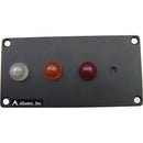 alzatex RYG13AB Flush-Mount Red-Yellow-Green Unit (Black)