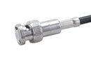 HUBER+SUHNER 11"H4-50-3-3/133"NE RF / Coaxial Connector, H4 Coaxial, Straight Plug, Solder, 50 ohm, G03232, GX03272, RG58C/U 22541737