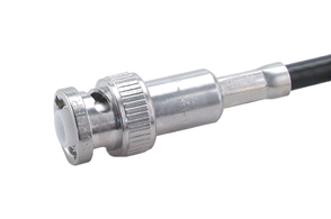 HUBER+SUHNER 11"H4-50-3-3/133"NE RF / Coaxial Connector, H4 Coaxial, Straight Plug, Solder, 50 ohm, G03232, GX03272, RG58C/U 22541737
