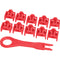 NTW PortBlocker 10-Pack (Red)