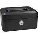 Barska 6" Cash Box with Key Lock (Black)
