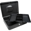 Barska 12" Cash Box with Key Lock (Black)