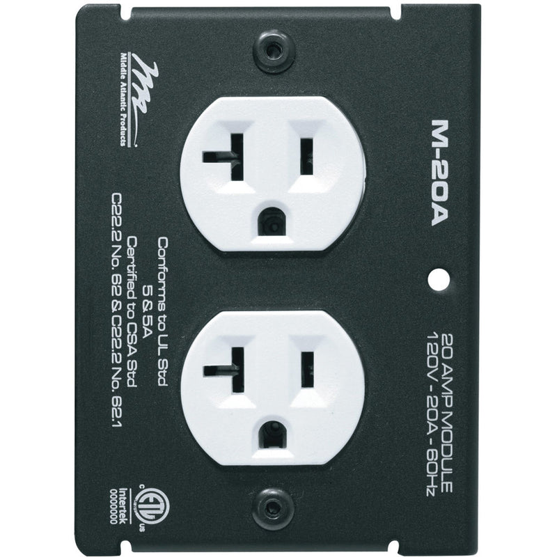 Middle Atlantic M-20A Switchable Power Module