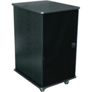 Middle Atlantic MFR-1627GE MFR Series Mobile Furniture Rack (Grained Ebony Ash, 16 RU)