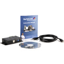 StarTech 1-Port USB to RS-422/RS-485 Serial Adapter with Isolation (Black)