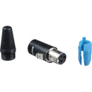 Rean RT3FC-B 3-Pole TINY XLR Female Cable Connector