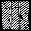 Chimera Rain Urban Series Window Pattern 22 x 22"