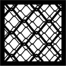 Chimera Chain 2 Urban Series Window Pattern 22 x 22"